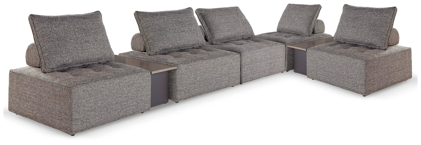 Asientos modulares para exterior Bree Zee de 7 piezas