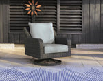 Sillón giratorio para exteriores Elite Park con cojín