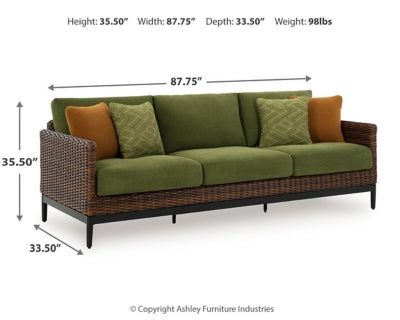 Sofá de exterior con cojín Horizon Hall