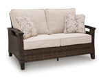 Drakes Beach Outdoor Loveseat with Cushion