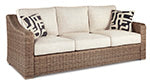 Sofá de exterior Beachcroft con cojín