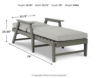 Visola Chaise Lounge with Cushion