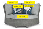 Cojín de asiento esquinero de playa de Nápoles