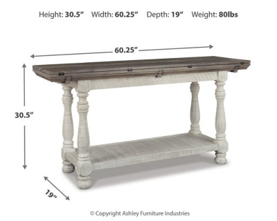 Mesa consola/sofá Havalance
