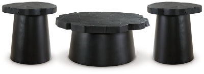 Mesa de centro y dos mesas auxiliares Wimbell