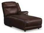 Chaise longue reclinable eléctrica con brazo derecho VonKurt