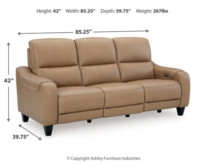 Sofá reclinable eléctrico Mosswell