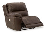 Sillón reclinable eléctrico Dunleith con brazo izquierdo