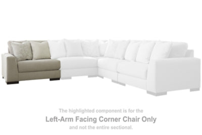 Silla de esquina Lyndeboro con brazo izquierdo