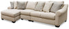 Seccional Carnaby de 3 piezas con chaise longue
