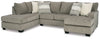 Seccional Creswell de 2 piezas con chaise longue