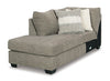 Chaise longue esquinera con brazo izquierdo Creswell