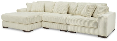 Seccional Lindyn de 3 piezas con chaise longue