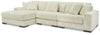 Seccional Lindyn de 3 piezas con chaise longue