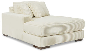 Chaise longue esquinera con brazo izquierdo Lindyn