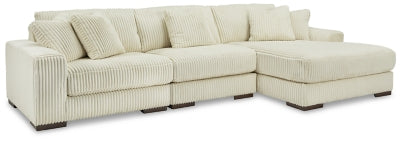 Seccional Lindyn de 3 piezas con chaise longue