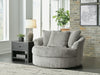 Lindyn Oversized Swivel Accent Chair