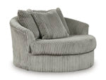 Lindyn Oversized Swivel Accent Chair