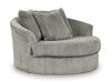 Lindyn Oversized Swivel Accent Chair