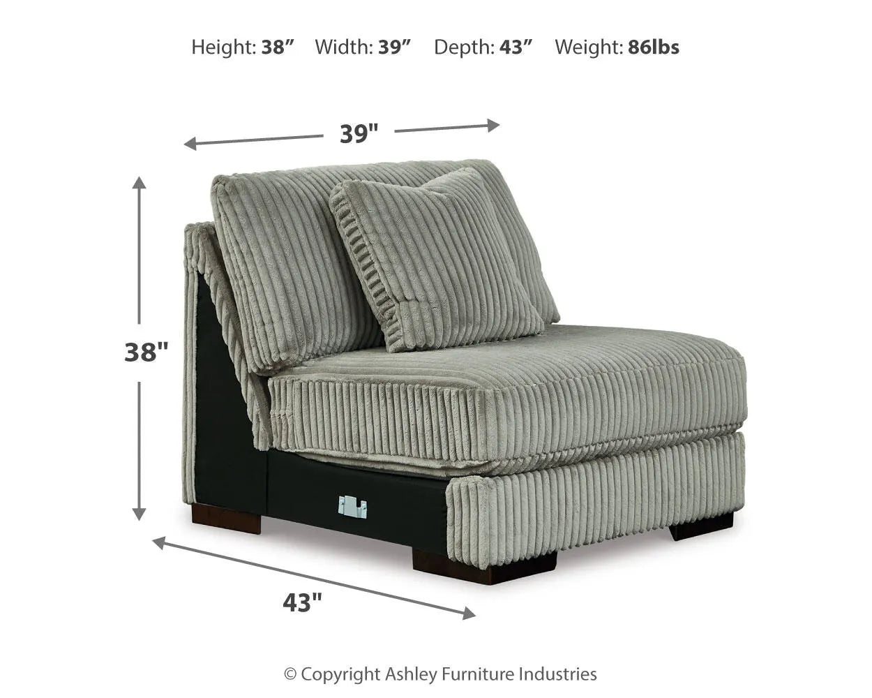 Lindyn Armless Chair