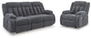 Sofá reclinable eléctrico Greely Bend y sillón reclinable eléctrico