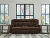 Greely Bend Power Reclining Sofa with Drop Down Table