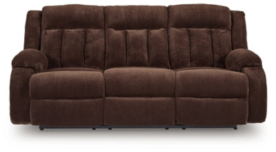 Greely Bend Power Reclining Sofa with Drop Down Table