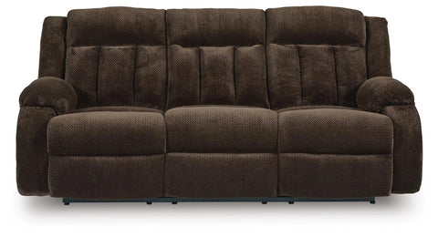 Greely Bend Power Reclining Sofa with Drop Down Table