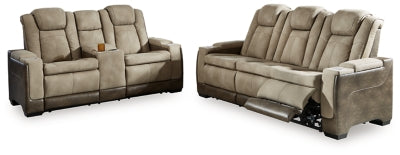Sofá y loveseat reclinables eléctricos DuraPella de última generación