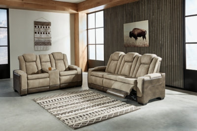 Sofá y loveseat reclinables eléctricos DuraPella de última generación
