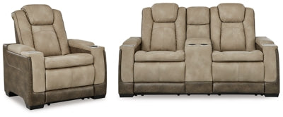 Loveseat reclinable eléctrico DuraPella de última generación y sillón reclinable eléctrico