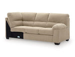 SimpleJoy Right-Arm Facing Sofa with Corner Wedge