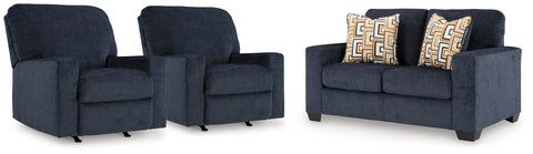 Aviemore Loveseat and 2 Recliners