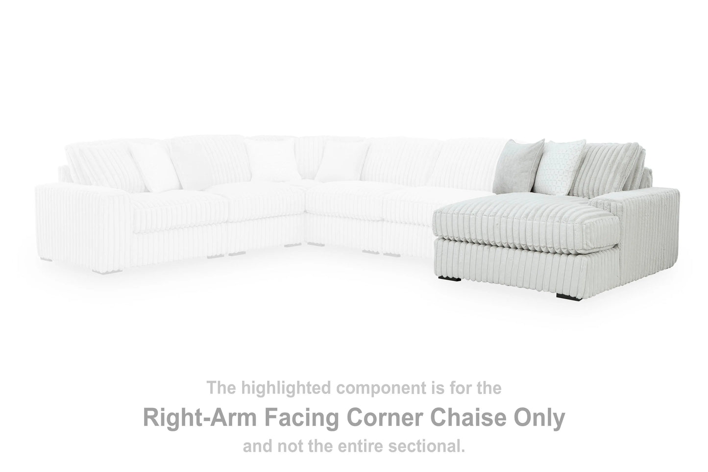 Stupendous Right-Arm Facing Corner Chaise