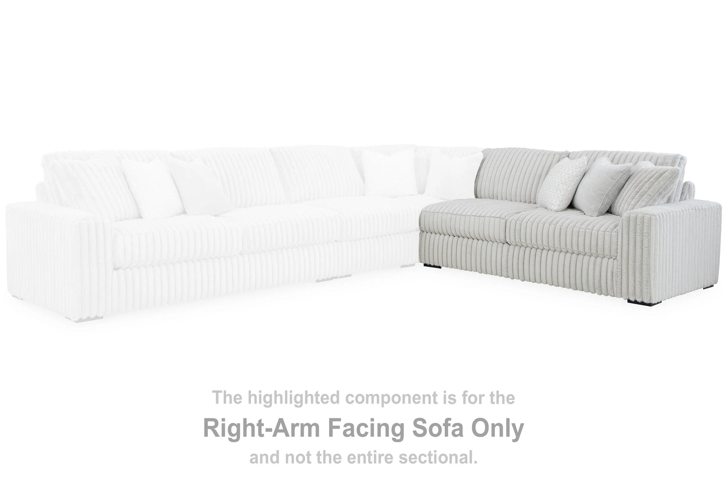 Stupendous Right-Arm Facing Sofa