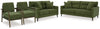 Sofá Bixler, loveseat y 2 sillas