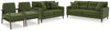 Sofá Bixler, loveseat y 2 sillas