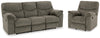 Sofá reclinable y sillón reclinable Alphons