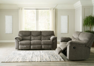 Sofá reclinable y loveseat Alphons