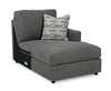 Chaise longue esquinera con brazo derecho Edenfield