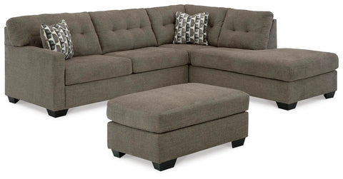 Mahoney 2-Piece Sleeper Sectional and Ottoman