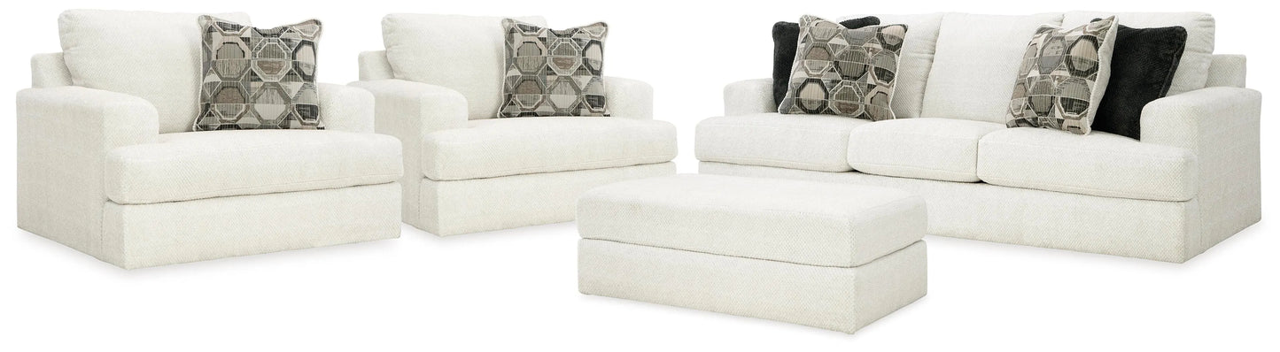Karinne Sofa, 2 Chairs and Ottoman