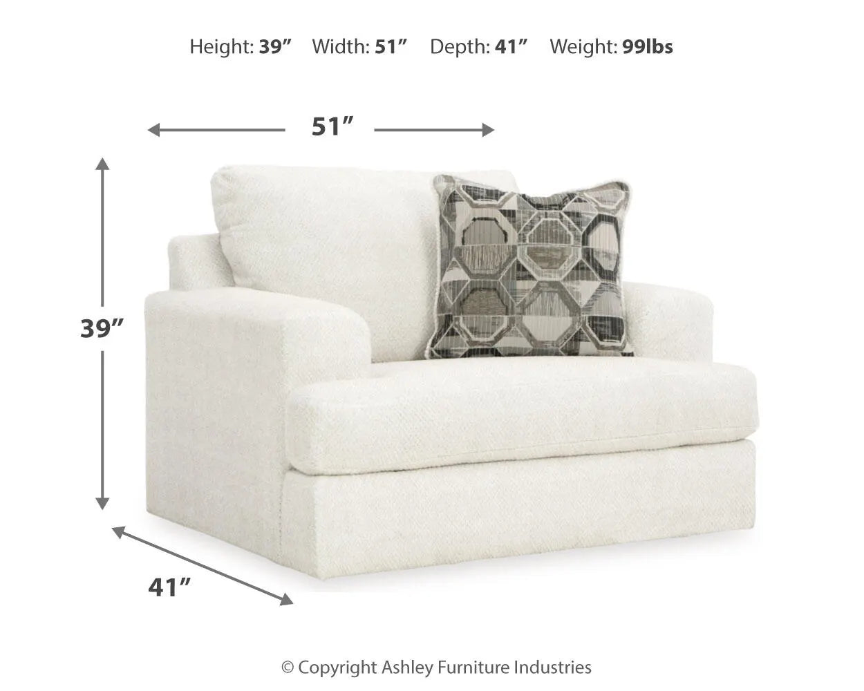 Karinne Oversized Chair