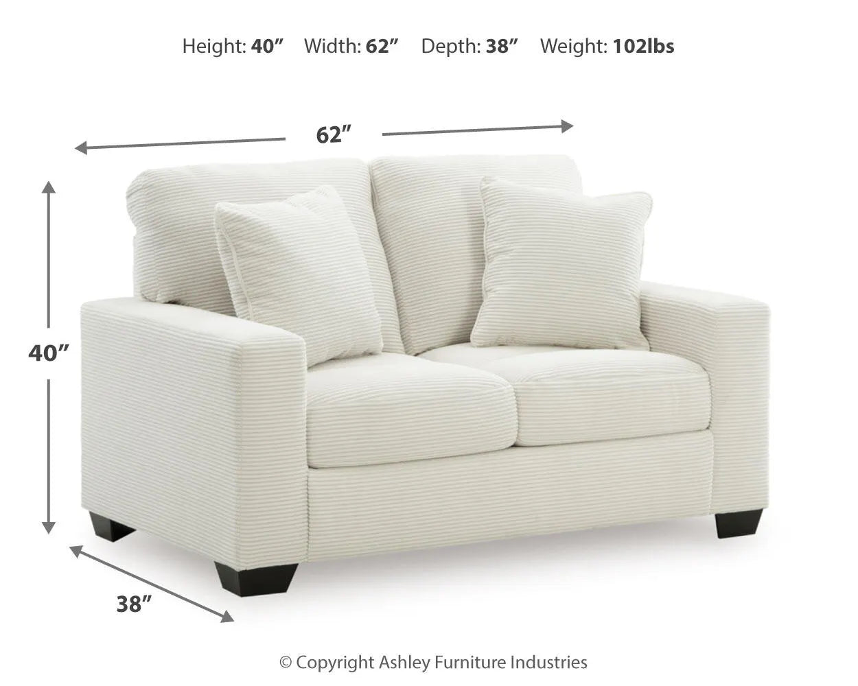 Amesley Loveseat