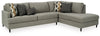 Seccional de 2 piezas Santasia con chaise longue