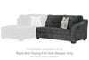 Biddeford Right-Arm Facing Full Sofa Sleeper