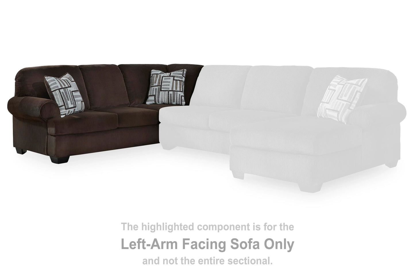 Landsings Left-Arm Facing Sofa with Corner Wedge