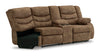 Loveseat reclinable con brazo derecho y consola de media cuña Partymate