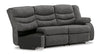 Loveseat reclinable con brazo derecho y media cuña Partymate