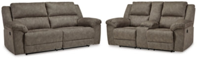 Sofá reclinable y loveseat Laresview